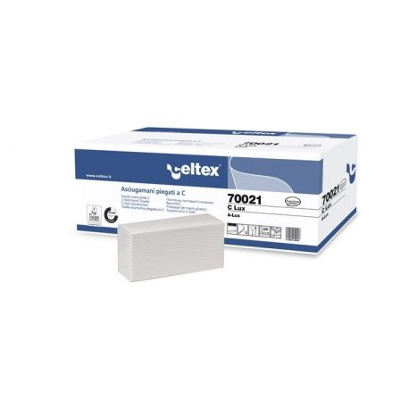 CELTEX TOALLITAS DOBLADAS EN C DE DOS CAPAS - (20 CAJAS DE 152 UDS)