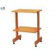 MORETTI CARRO DE MADERA DOS ESTANTES 60x40x78H