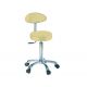 GIMA STOOL WITH BACKREST - HEIGHT ADJUSTABLE - DIFFERENT COLORS