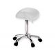 GIMA ERGO STOOL - SADDLED-SHAPED - HEIGHT ADJUSTMENT - WHITE - BLACK - BLUE