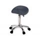 GIMA ERGO STOOL - SADDLED-SHAPED - HEIGHT ADJUSTMENT - WHITE - BLACK - BLUE