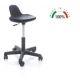 MORETTI STOOL SWIVEL COM BASE PLASTICA E SEAT COM BACKREST