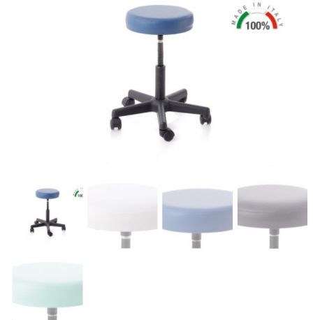 MORETTI HÖHER GIRATORISCHER TABLET MIT PLASTISCHER BASE - PISTON MIT TORNEL 140MM - (WELTLE FÄRBEN)