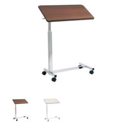 MORETTI BANDEJA DE CAMA - AJUSTE ALTURA MANUAL - 1 TABLILLA RECLINABLE - ELLER NATURAL