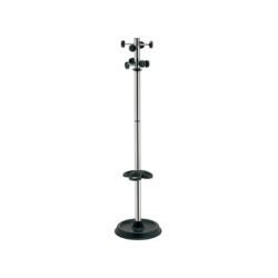 GIMA COAT HANGER - CHROMED - 8 KNOBS