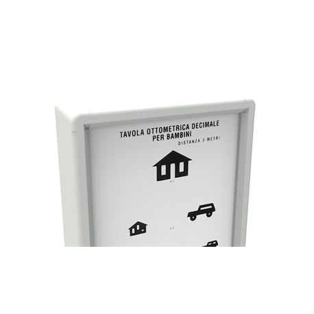 GIMA OPTOTIPO LUMINOSO PEDIÁTRICO -3 METROS