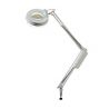MORETTI FLUORESCENT LAMP WITH 3 + 7.5 DT CIRCULAR CONVEX LENS. LONG ARM