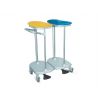 GIMA BAG HOLDER TROLLEY FOOT OPERATED - 2 BAGS