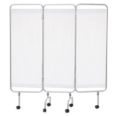 MORETTI BIOMBO DE 3 CUERPOS CON RUEDAS, ANODIZEDALUMININE