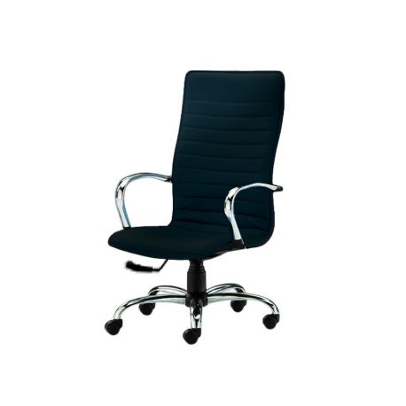 GIMA SILLA ELITE MIT RESPALDO ALTO - POLIPIEL - NEGRO