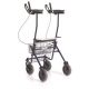 MORETTI PLEGABLE ACERO DEAMBULADOR - 4 RUEDS MET APOYOAANTEBRAZOS - ERA (RP691)