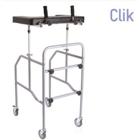 MORETTI REMOVABLE WALKWAY WITH ANTIBRACHIAL TABLE SUPPORT IN PAINTED STEEL