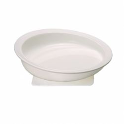 INTERMED PLATE WITH SLOPING BOTTOM AND SUCTION CUP BASE