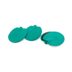 WEELKO SLIMMING PAD – SET DE 2 ELECTRODOS OVALADOS DE 92 MM PARA ELECTROESTIMULACIÓN