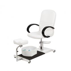 WEELKO - FAUTEUIL PÉDICURE AVEC BAIGNOIRE ET REPOSE-PIEDS (ASTRA)