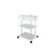WEELKO - METAL STRUCTURE CHARACTER MED LAVE OCH 2 TRANSLUSED CRISTAL STANTS (FACILE)+