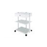 WEELKO - METAL STRUCTURE CHARACTER MED LAVE OCH 2 TRANSLUSED CRISTAL STANTS (FACILE)+