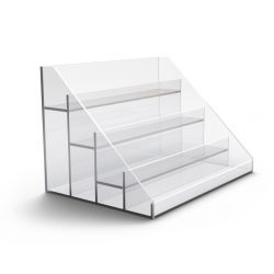 WEELKO - SET VON 2 ACRYL-DISPLAYS FÜR NAGELLACKSPEICHER (THENAR)