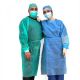 ALMAMEDICAL DISPOSABLE GOWN IN TNT WITH ELASTIC CUFFS - LIGHT BLUE