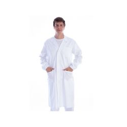 GIMA BATA BLANCA MIT TACHUELAS - ALGODÓN/POLIÉSTER- UNISEX - VARIAS