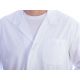 GIMA WHITE COAT WITH STUD - COTTON/POLYESTER - UNISEX - DIFFERENT SIZES
