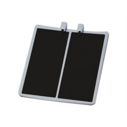 GIMA PLACA DE GOMA BIPARTITA DE 20 X 15 SIN CABLE PARA ELECTROBISTURÍ 200,202,240,250,300,380,400