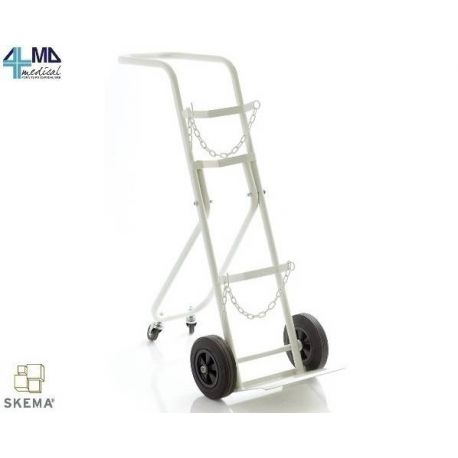 MORETTI CARRO PARA BOMBONAS DE OXIGENO - DESDE 20 HASTA 50 L
