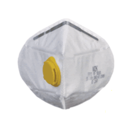 GIMA FFP3 MASCARILLA MET SALVULA (50 UDS)