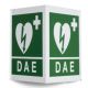 MORETTI WALL SIGN FOR DEFIBRILLATOR - DOUBLE SIDED