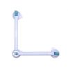GIMA SAFETY DOUBLE GRAB BAR - 929 MM