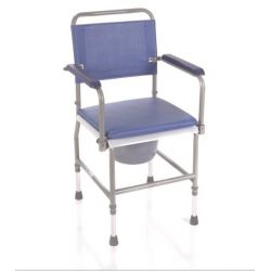 MORETTI SILLA CÓMODO DE ACERO PINTADO - RESPALDO DESMONTABLE - AJUSTABLE EN ALTURA