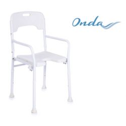 MORETTI SILLA PARA DUCHA - CON RESPALDO - PLEGABLE