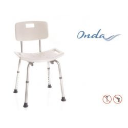 MORETTI SHOWER SEAT WITH BACKREST