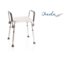 MORETTI SHOWER SEAT WITHOUT BACKREST WITH ARMRESTS