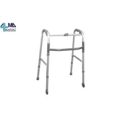 MORETTI ANDADOR PLEGABLE CON 2 PUNTAS Y 2 RUEDAS FIJAS