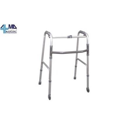 MORETTI Andador PLEGABLE 2 PUNTAS en 2 RUEDS