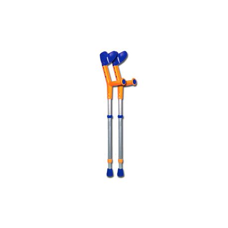 GIMA TIKI CRUTCHES - BLUE/ORANGE