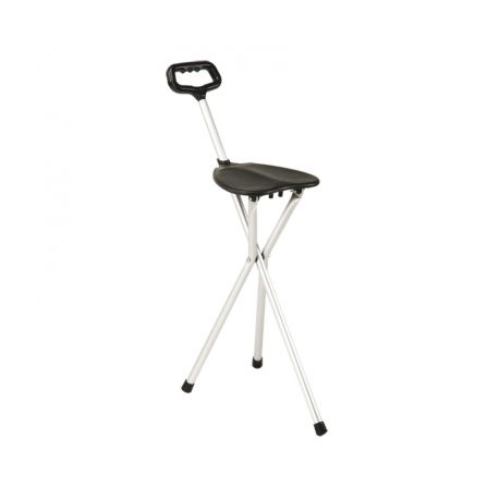 INTERMED FOLDING STOOL CANE IN ALUMINIUM