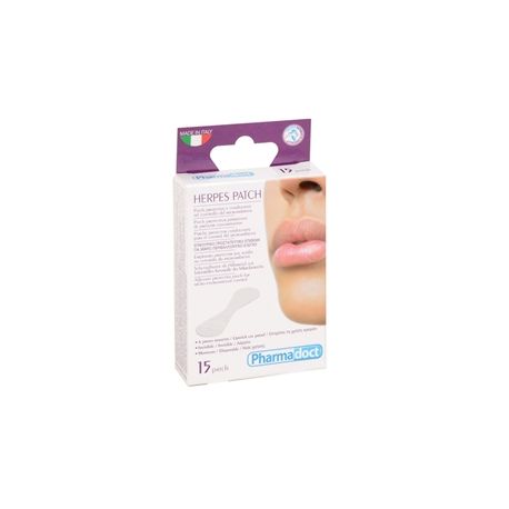 PHARMADOCT PARCHES FOR LABIAL HERPES CARTÓN DE 12 CAJAS OF 15