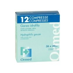 GIMA GASA ESTÉRIL - 36X40 CM - (50 12 UDS)