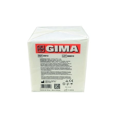 GIMA TST GASA COMPANY - 4 CAPAS - 10 X 10 CM (1 000 UDS)