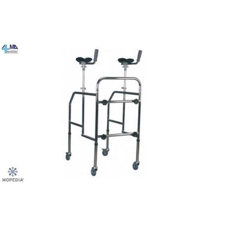 MORETTI ANDADOR DESMONTÁVEL E AJUSTÁVEL EM ALTURA COM APOYABRAZOS