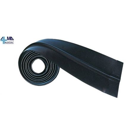 MORETTI ELECTRODOS EN SILICONA CONDUCTIVA A MATASSA CON AGUJERO PARA LA CLAVIJA 2 MM - H: 100 MM