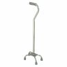 INTERMED QUADRIPOD STICK WITH NARROW BASE ERGONOMIC HANDLE