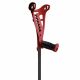 INTERMED CRUTCHES HEIGHT ADJUSTABLE IN ALUMINUM-SAFE WALK(DIFFERENT COLORS )