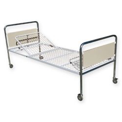 GIMA CAMA DE HOSPITAL ESTÁNDAR PLUS CON RUEDAS Ø 100 MM
