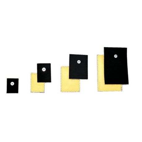 MORETTI ELECTRODS IN SILICONA CONDUCTIVA MET SPONJA INCORPORPORPORPA MET CLIP (10UDS)