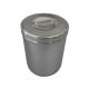 GIMA S/S DRESSING JAR 2 L WITH LID - DIAM.127x162 MM