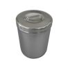 GIMA S/S DRESSING JAR 2 L WITH LID - DIAM.127x162 MM