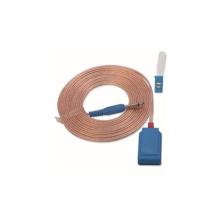 GIMA CABLE UNIVERSAL PARA PLACA DESECHABLE Y DE METAL PARA ELECTROBISTURÍ - 5 M